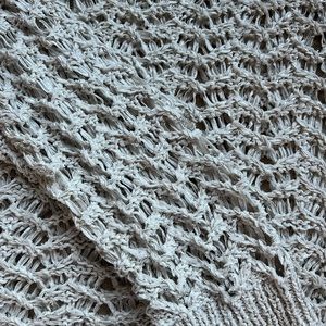 Anthropologie Fenn Wright Manson Crochet Sweater Top